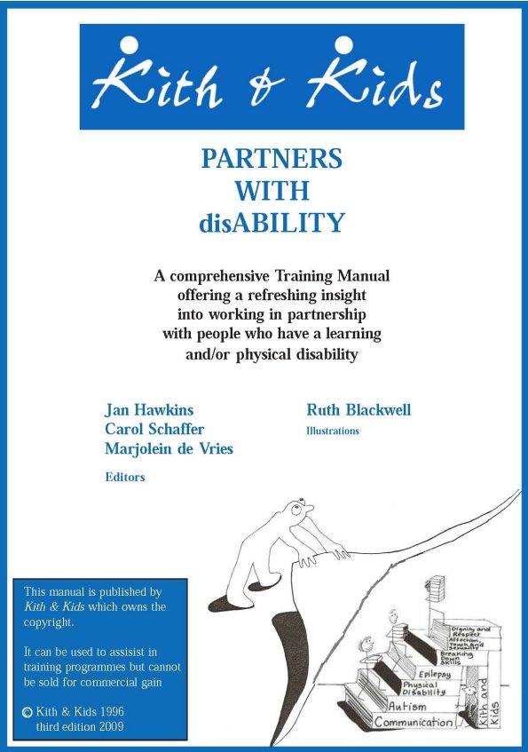 partners with disability training manual